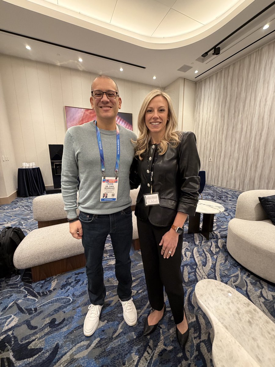 Ximenatech's tweet image. #WashingtonDC  is in the house at #CES. @DOES_DC Monea Smith,  Deputy City Administrator Chris Rodriguez, @OCTODC Stephen Miller connecting and expanding partnerships at #CES2026