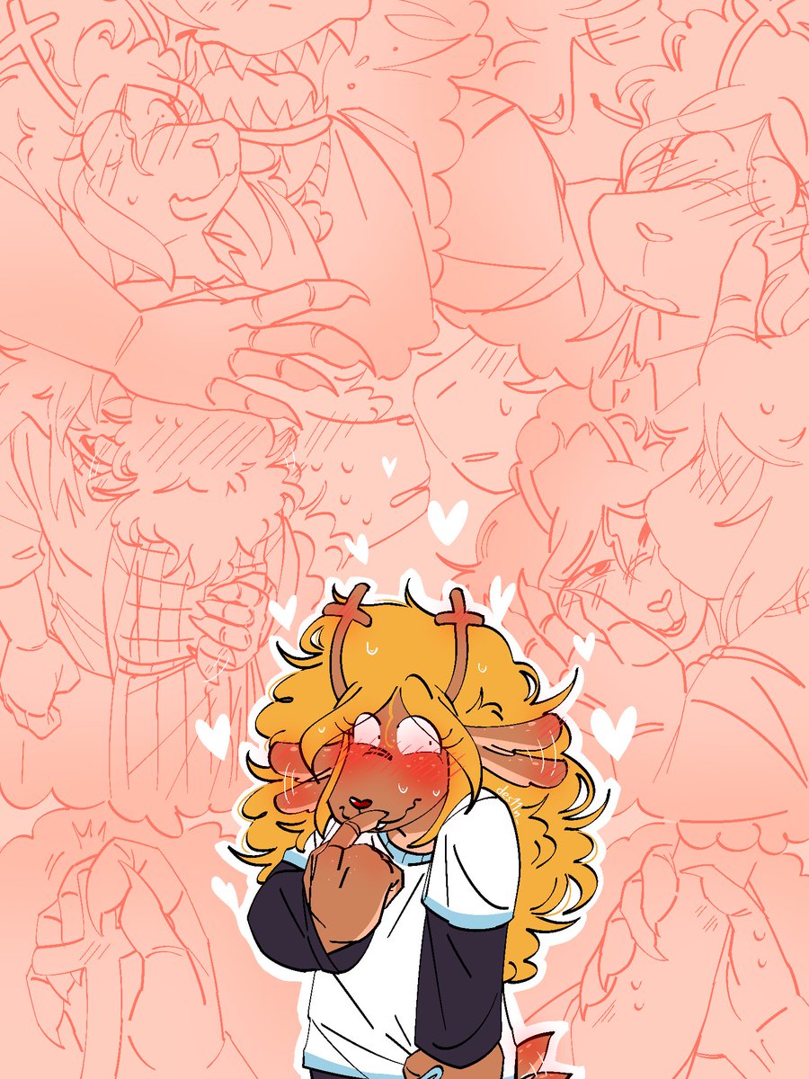 your attention is addictive

#DELTARUNE #susiedeltarune #noelleholiday #suselle