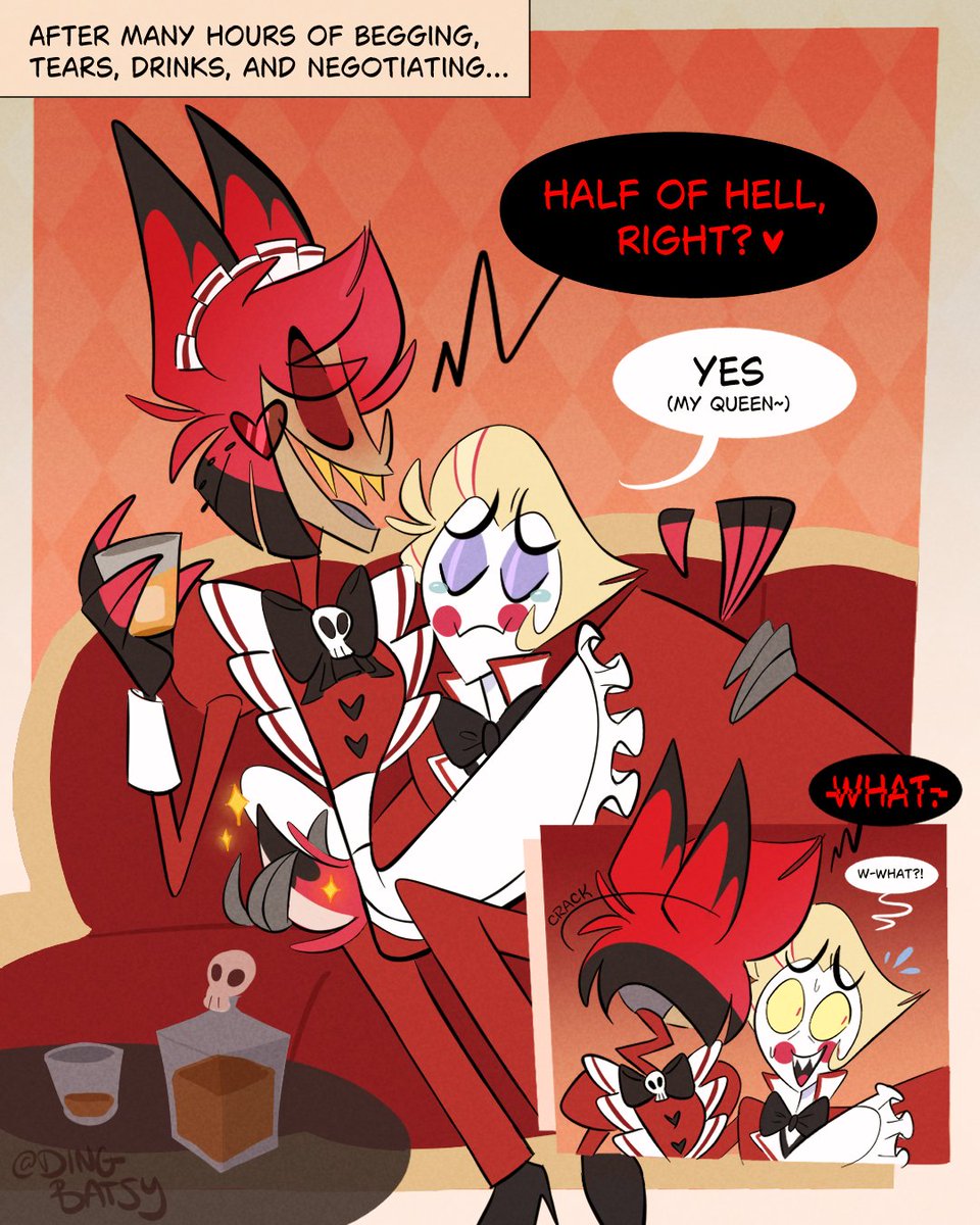 (3/3) You made a deal, Alastor, time to commit 👰👑💖