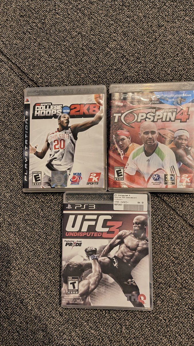 DukeRules91's tweet photo. Three of the best sports games ever made. https://t.co/nS86cql7dP