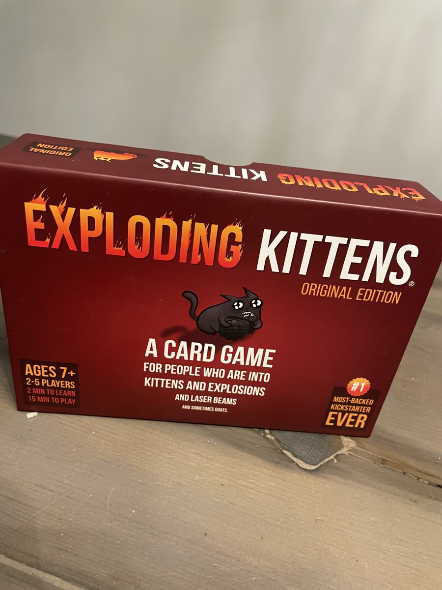 Dagenator's tweet image. In spite of the rather reprehensible game name, we played a lot of this over the holidays. Like most games I play and lose at, I can't decide how much of it is luck and how much strategy. #holidayseason #games #cardgames #dagnabit