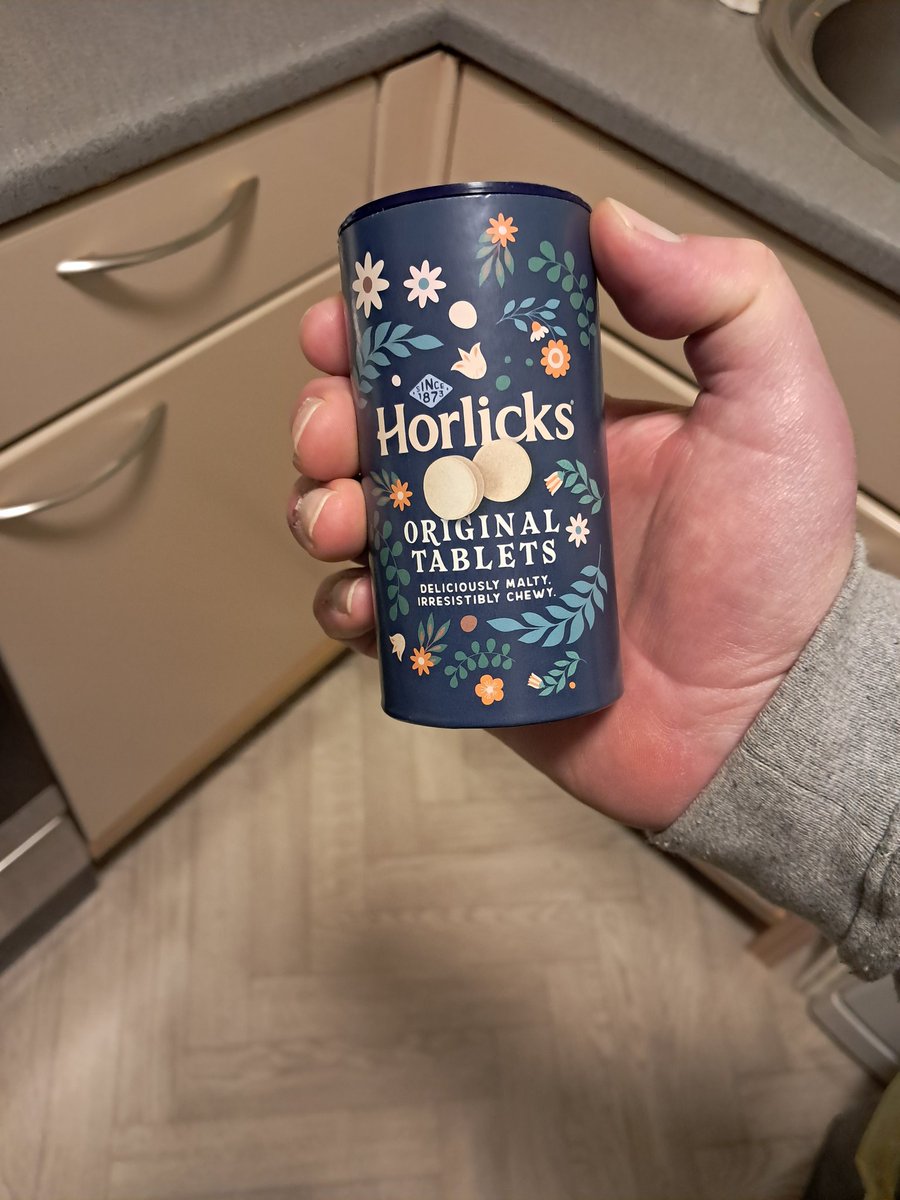 CB_cycles's tweet image. This is a blast from the past. Horlicks tablets. I remember when you could buy them almost everywhere.
Different packaging now but still the sane tablets. Got these in Burnham on Sea's B&amp;amp;M store #Horlicks #MaltedTablets #MaltedMilkTablets