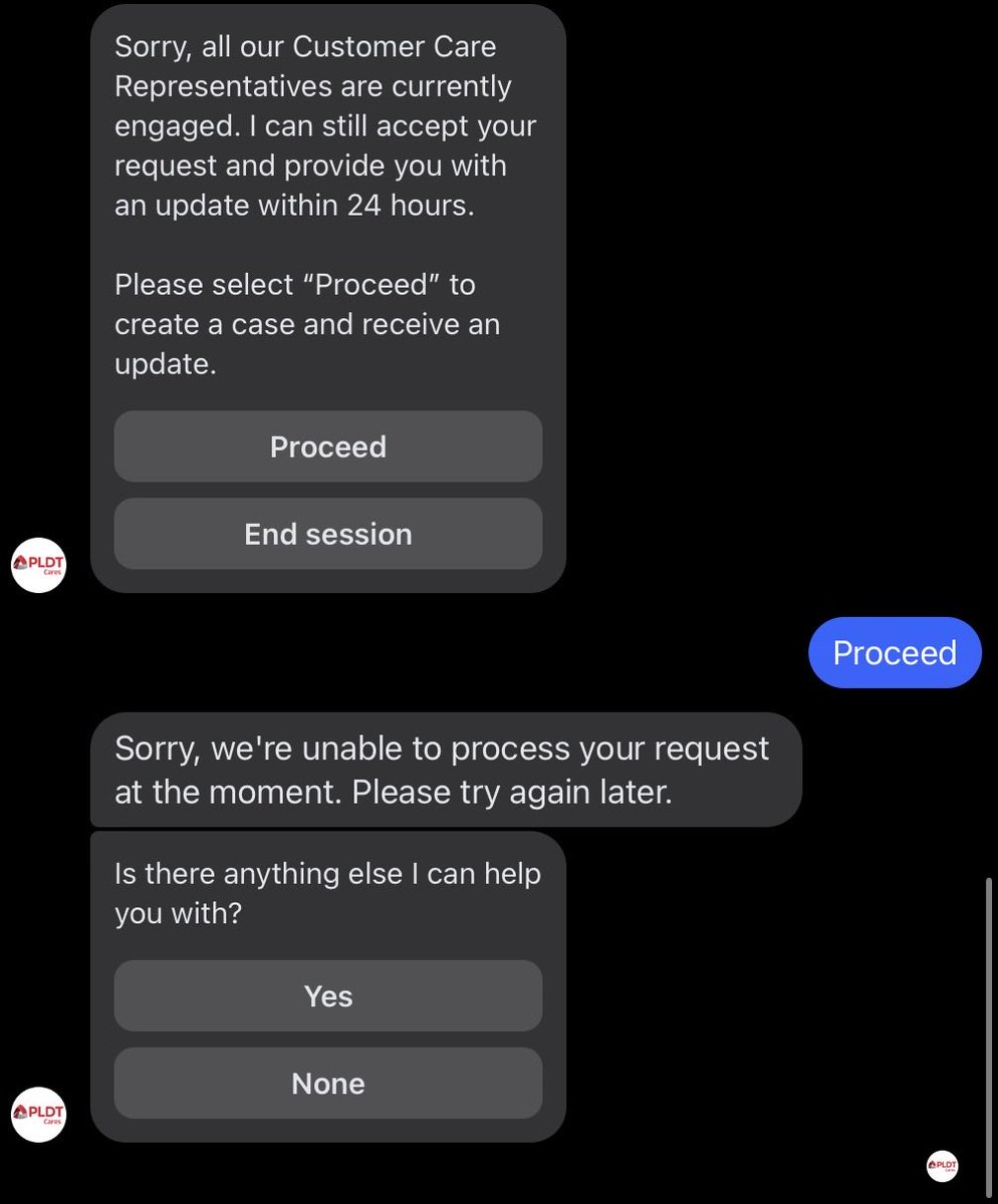 TraderKeyon's tweet photo. @PLDT_Cares you keep on asking people to contact you on messenger but your messenger does not accept leaving a message even if it is a bot? Ganoon kadami issues niyo? Been trying this for 3 days now. https://t.co/qDIc6XgRmJ