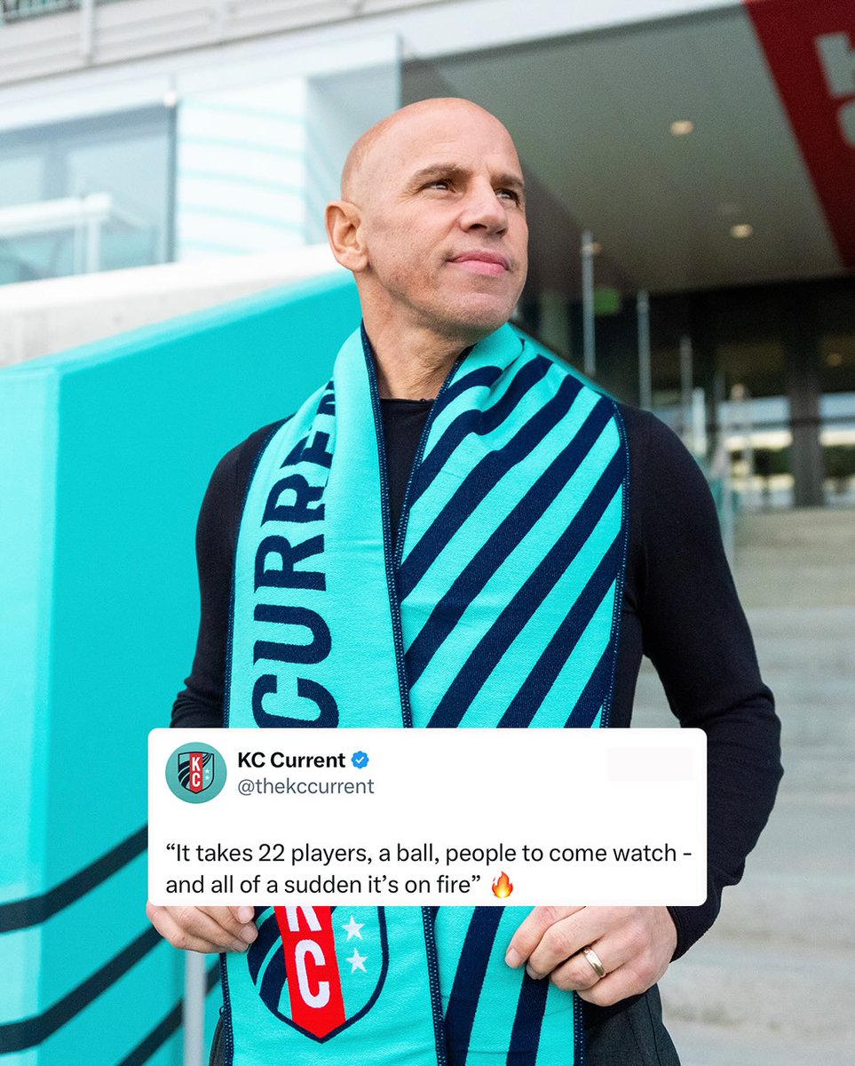 ✍🏻 | 𝐄𝐥 𝐊𝐚𝐧𝐬𝐚𝐬 𝐂𝐢𝐭𝐲 𝐂𝐮𝐫𝐫𝐞𝐧𝐭 𝐝𝐞 𝐑𝐚𝐪𝐮𝐞𝐥 𝐑𝐨𝐝𝐫í𝐠𝐮𝐞𝐳 𝐞𝐬𝐭𝐫𝐞𝐧𝐚 𝐞𝐧𝐭𝐫𝐞𝐧𝐚𝐝𝐨𝐫. 

 👉🏼 El Kansas City Current anunció oficialmente la llegada de Chris Armas como nuevo director técnico del club. Armas, quien fue inducido al Salón de la Fama