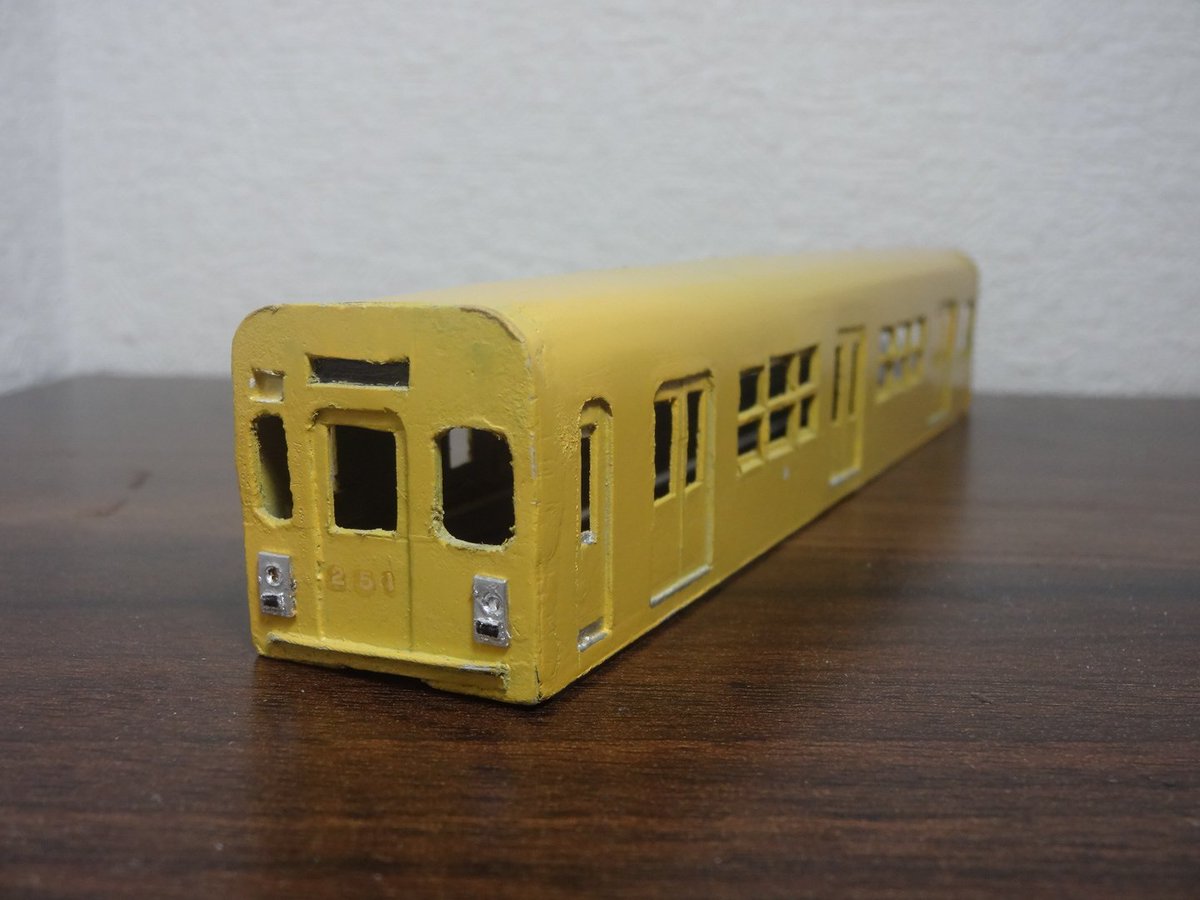 模型歴30年を経てどれだけ上達したか確認するために(？)、「黄電」に再