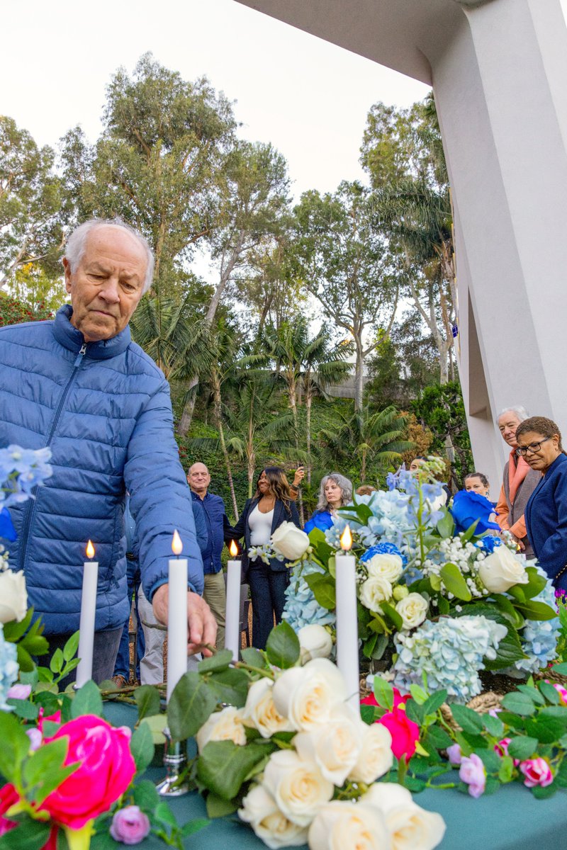 MayorOfLA's tweet image. We remember.