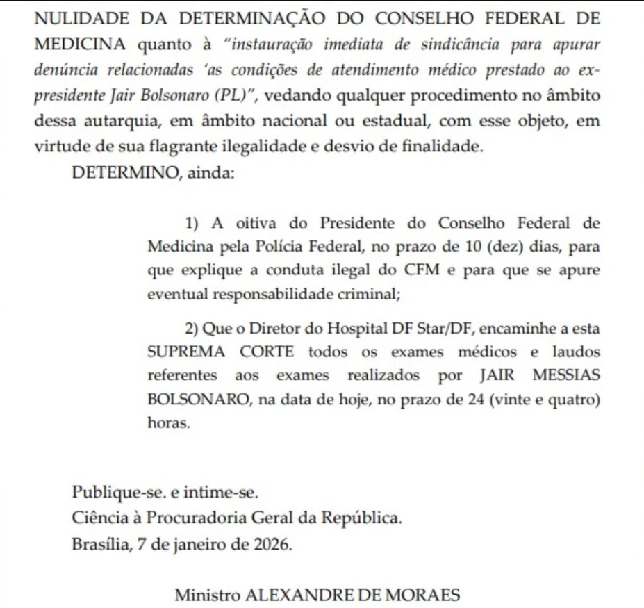 O cara mandou anular uma sindicância do Conselho Federal de MEDICINA para apurar a assistência MÉDICA.

O QUE ESSES BOSTAS DESSES SENADORES ESTÃO FAZENDO QUE NÃO DERRUBAM ESSE ALUCINADO? PUTA QUE PARIU!!!!