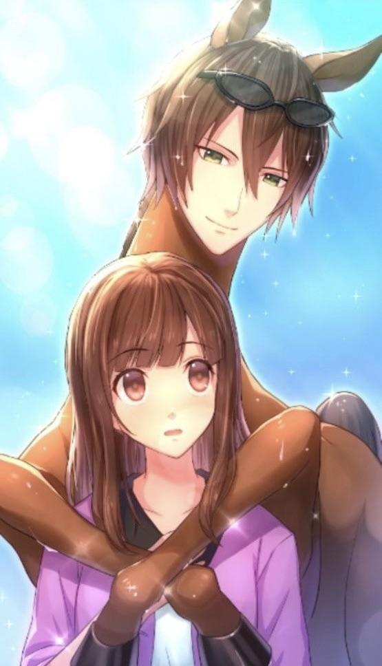 Virtualamane's tweet image. I find this funny because ao is an inch taller than her without heels