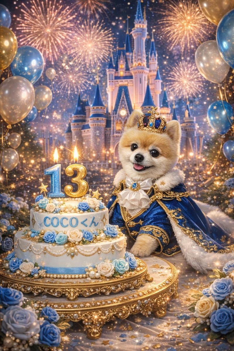 coco☻*ページ pdx79q9xkfXSwQO ㊗️🎊13歳🎂🐶🌸 COCOくん お誕生日おめでとう