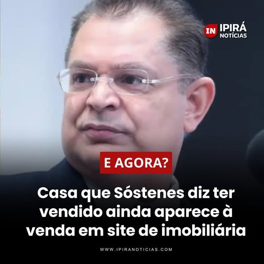 A casa que o deputado federal Sóstenes Cavalcante (PL-RJ) disse ter vendido para justificar valores apreendidos pela Polícia Federal continua anunciada no site de uma imobiliária. As informações foram divulgadas pelo canal <a href="/PortaldoJose/">José Fernandes Junior</a> do Pprofessor José Fernandes.