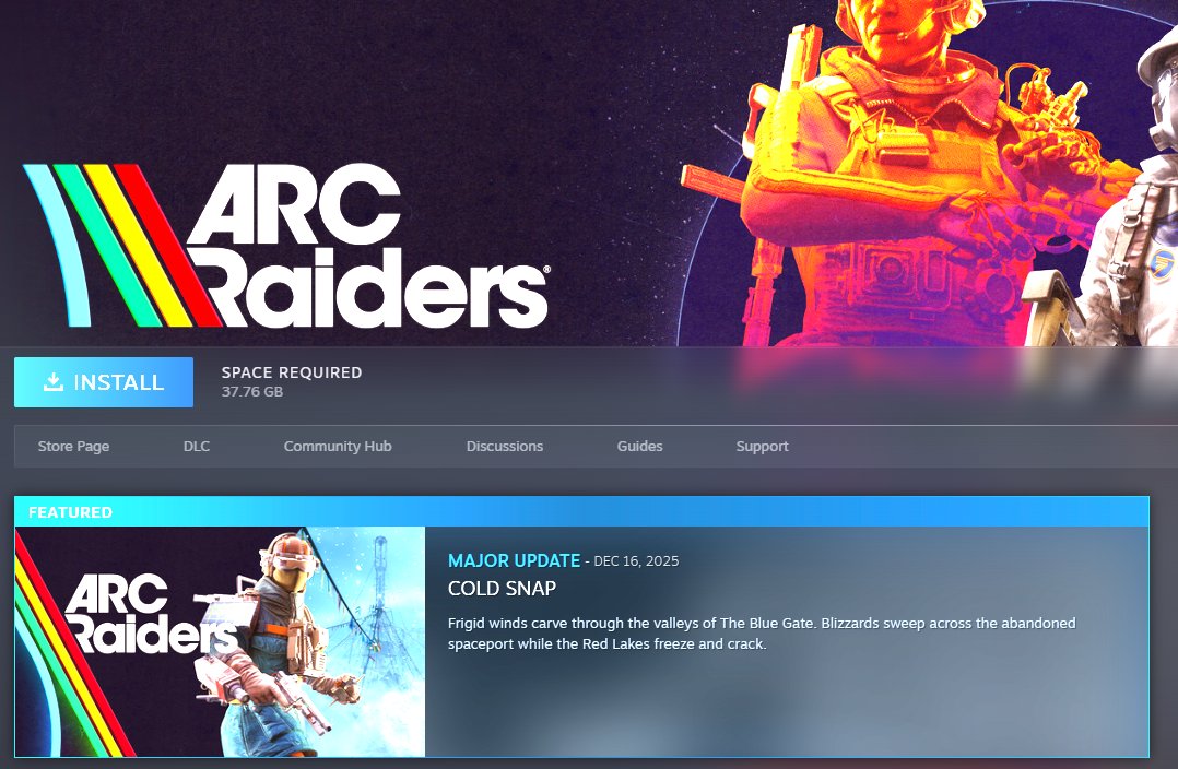 Thank you <a href="/Ramez05/">Ramez @ Monster Hunter Wilds #MHWilds</a> for Arc Raiders! This game is peak scavenge and wholesome. Can't wait to play 🔥🔥🥳