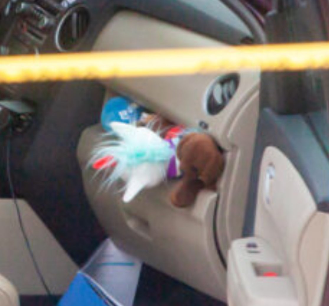 alexbronzini's tweet image. This is the glove compartment of the woman whom ICE extrajudicially executed