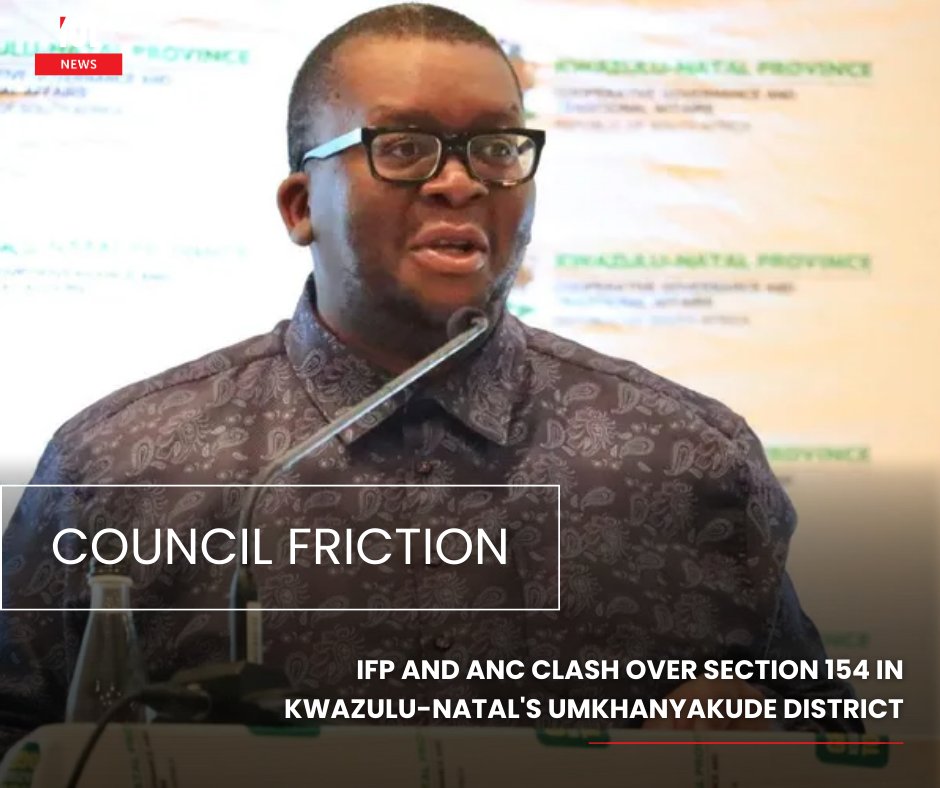 IOL's tweet photo. Tensions escalate as Umkhanyakude Municipality resists provincial oversight, sidelining appointed administrator Bamba Ndwandwe amid council divisions.
#KwaZuluNatal #Umkhanyakude #CoGTA #Section154 #MunicipalPolitics
Read on https://t.co/Cq9JmBYzOT https://t.co/HujyIkKq2k