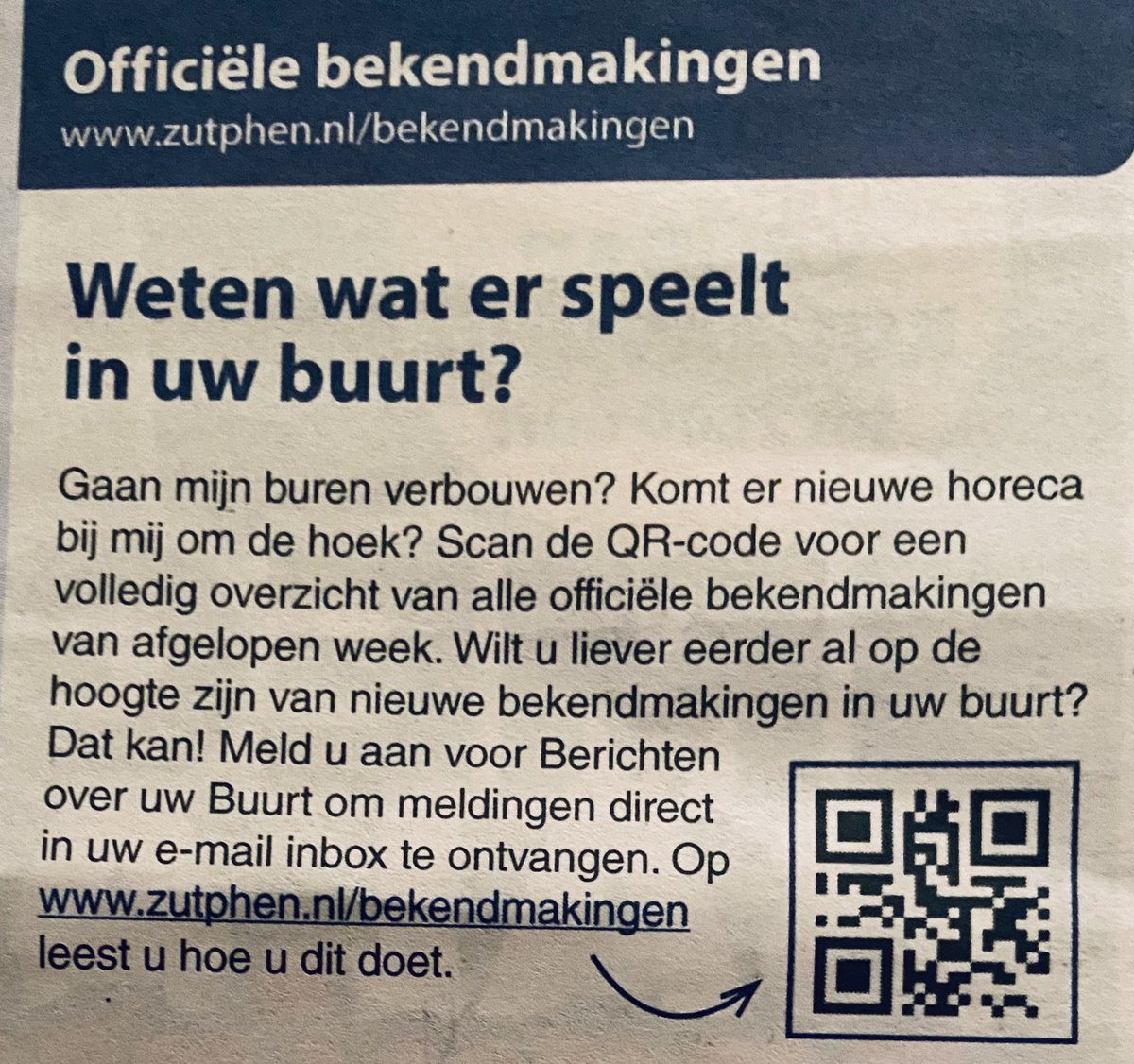 deoudehbs's tweet photo. Het aantal zienswijzen/bezwaren zal met deze manier van bekend maken zienderogen afnemen. Stop met verstoppertje spelen en informeer de burgerij met open vizier. @gem_Zutphen @D66Zutphen @CDAzutphen @GLZutphen @VVD_Zutphen @PvdAZutphen @BbZW #kiesbewustlokaal  @pvddzutphen https://t.co/nnQG0wXwem