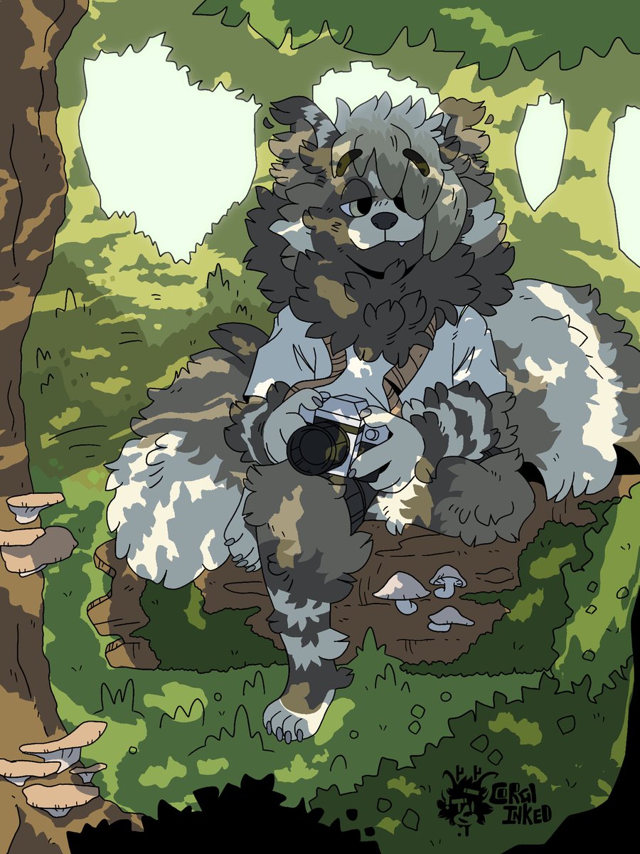 CorgiInked's tweet photo. A little something for @HuhFod
I had a lot of fun cooking this one up!

#furry #furryartwork #furryart #furryartists https://t.co/uRsVM8vLEY