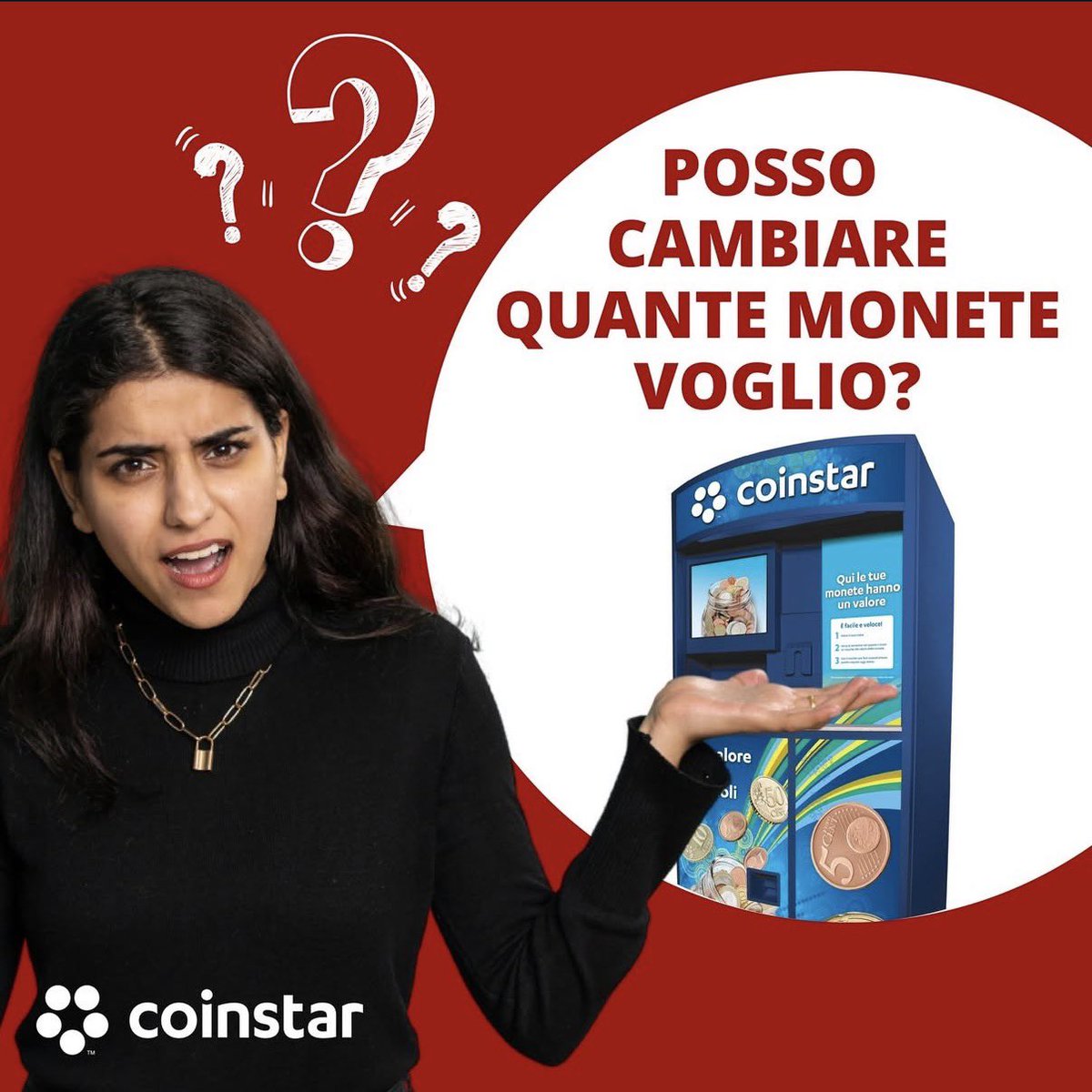 CoinstarIT's tweet photo. 💰 Posso cambiare quante monete voglio?
Sì! Con Coinstar puoi trasformare tutte le tue monete in contanti o buoni in modo facile e veloce.
Trova il chiosco più vicino a te e libera il salvadanaio! 🪙✨
#Coinstar #Monete #Risparmio #FacileEVeloce https://t.co/X8Kd6trymL