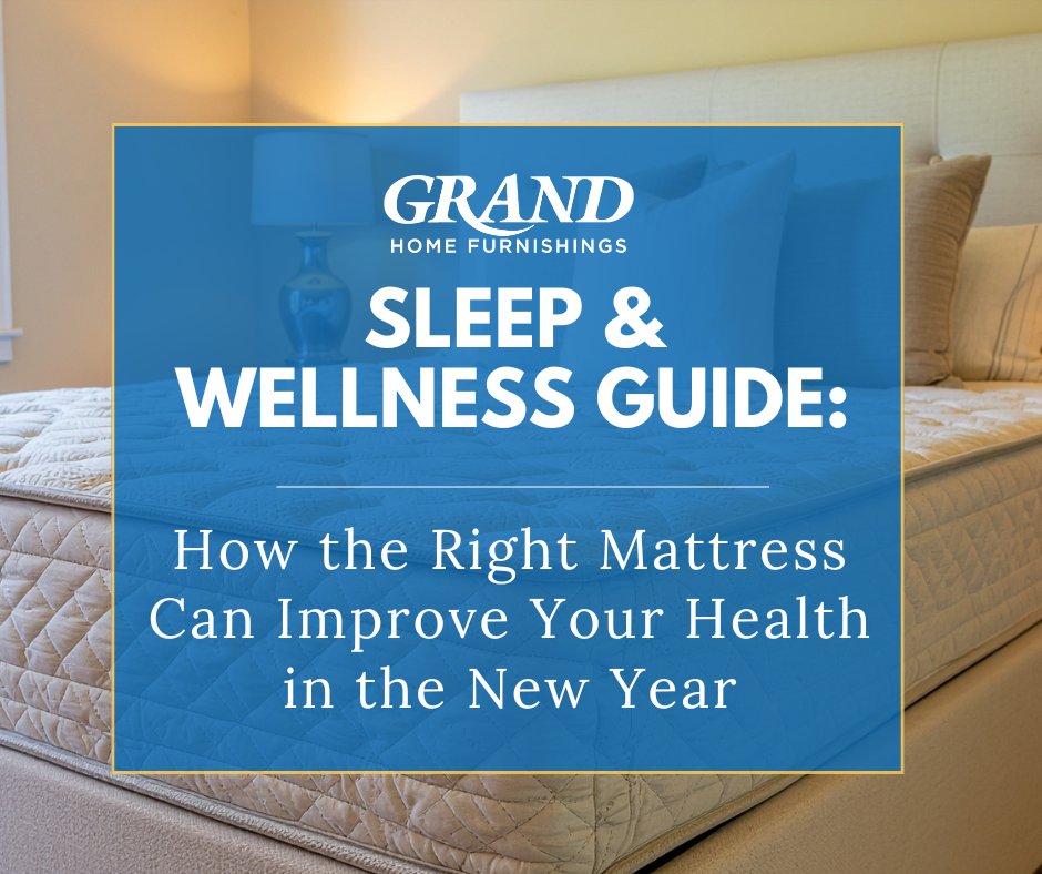 Still waking up tired even after a full night of sleep? Your mattress might be the reason. In our latest blog, we break down how the right mattress, pillows, and sleep setup can support better wellness in the new year. bit.ly/4qJhvV3