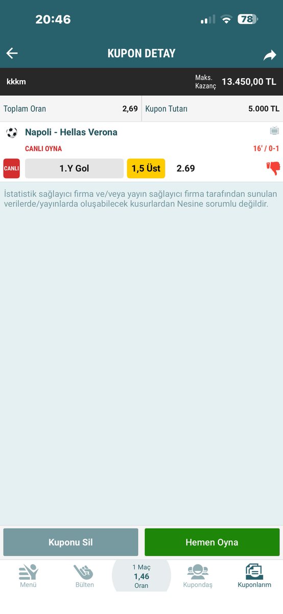 TAMTURKOGLU's tweet image. #MANCITY #PARMA #LAZİO #BRAGA #TOTTENHAM #İNTER #CHELSEA #ATLMADRİD #MİLAN #GENOA #MANUUTD #MARSİLYA #BENFİCA #NAPOLİ #EVERTON #LEEDSUTD #ASTONVİLLA #HELLASVERONA #BOLOGNA #ATALANTA #SANDERLAND #BARCELONA #FULHAM #MALİ #UDİNESE
✅ÇARŞAMBA KASA GÜNÜMÜZ
☎️0️⃣5️⃣4️⃣2️⃣6️⃣5️⃣7️⃣6️⃣8️⃣3️⃣7️⃣