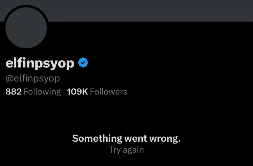 SNSwagger's tweet image. Elfinpsyop (@elfinpsyop) has deleted her twitter account