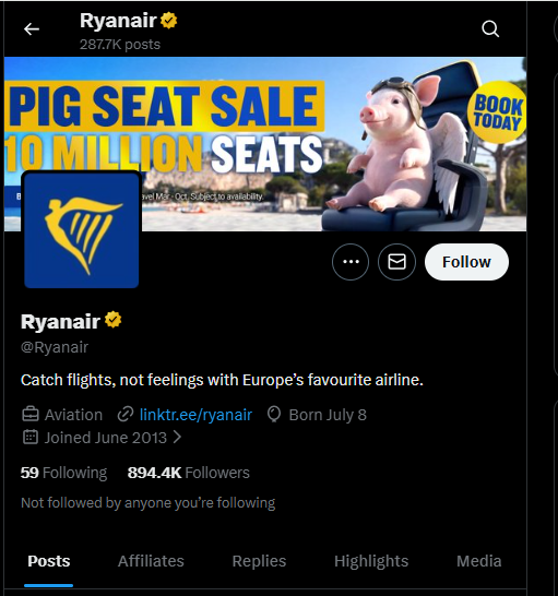 JeffreyKettle7's tweet image. $FAP is literally @Ryanair  Mascot