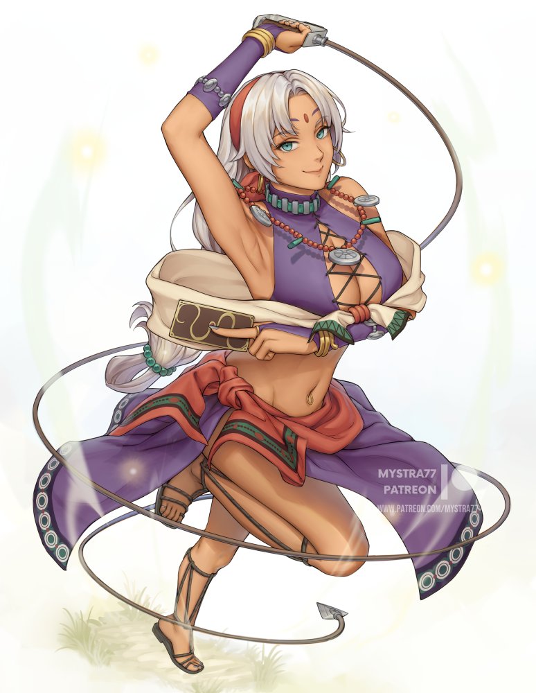 mystra77's tweet image. Classic Schera 🃏
#TrailsInTheSkyRemake  #空の軌跡