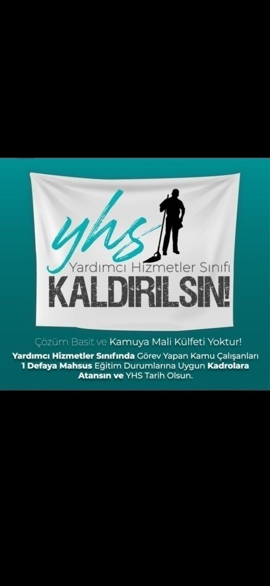 <a href="/sdaolgun/">Seda Olgun</a> <a href="/RTErdogan/">Recep Tayyip Erdoğan</a> 🎓 Diploması: Var
🧠 Bilgisi/Birikimi: Var
🏢 Yaptığı iş: Memurluk
📄 Kadrosu: Yardımcı Hizmetler

​Bu matematikte bir yanlışlık var! Kamuda "diplomalı yardımcı" ayıbı son bulsun.

 Eğitim durumuna göre GİH haktır! 🛑

#YardımcıHizmetlerSınıfı
#YhsÇözümBekliyor 
#YHSÇözümBekliyor