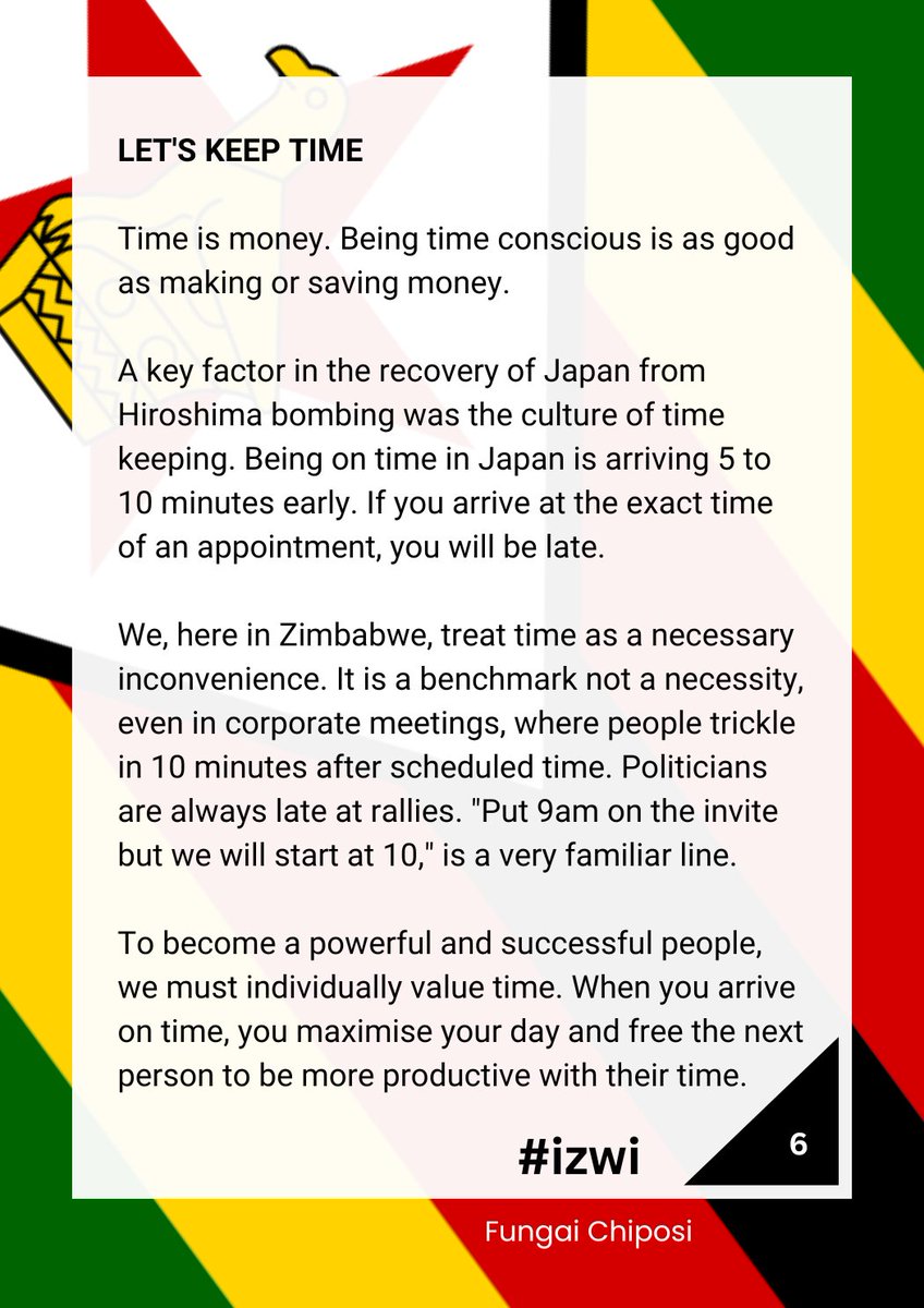 #izwi
A small thing that will build an empire.