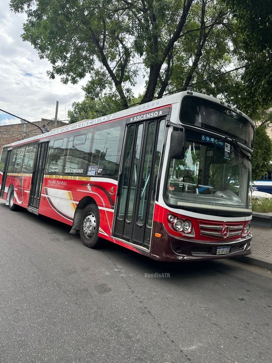 BondisATR's tweet photo. #Linea67 Nuevo interno 4 días atras en Taller Lezama #AportesDeLosSeguidores https://t.co/xDz4JQdCwm