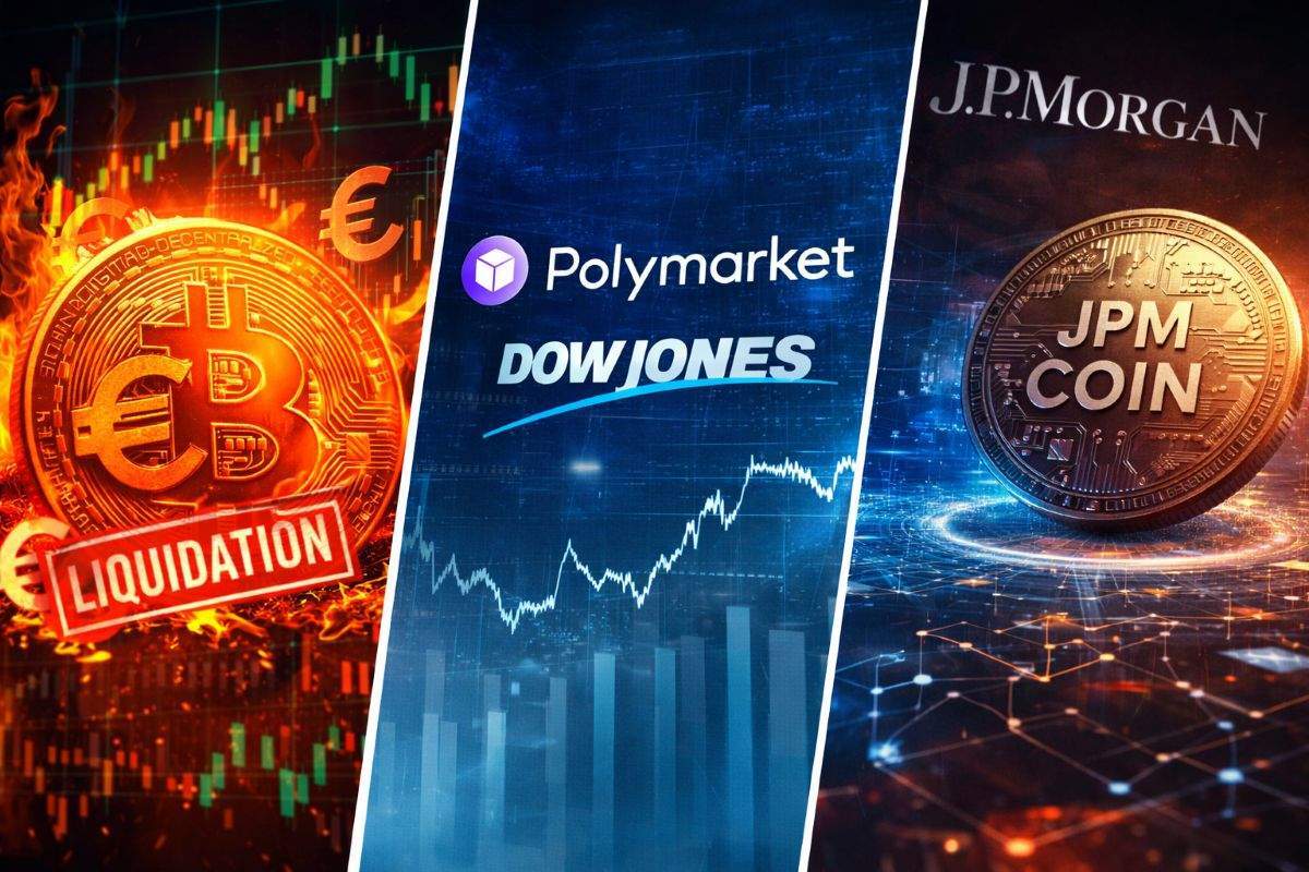 Mercato crypto: Bitcoin sotto pressione e nuove alleanze tra ETF,  prediction market e settlement 24/7 Economia, Bitcoin, jpmorgan, ripple,  solana, Tether https://t.co/q5wWDO6RtH