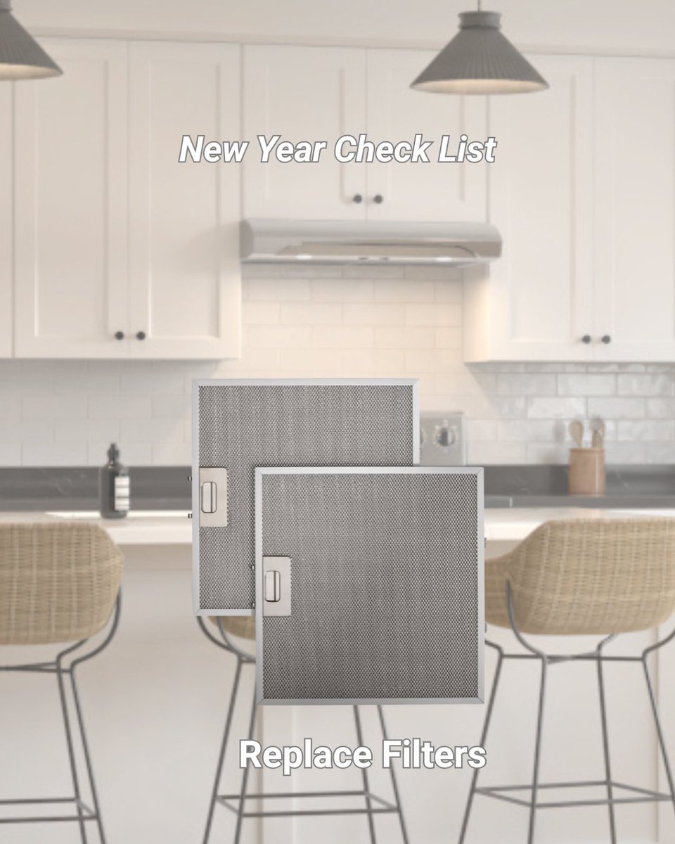 BroanNuTone's tweet photo. Air quality reset checklist for the new year:

1. Replace filters
2. Schedule yearly HVAC inspection
3. Test for mold
4. Clean air ducts 
5. Add air purifiers

#NewYearCheckList #IndoorAirQuality #BroanNuTone #IndoorVentilation https://t.co/NTwMy37yuA
