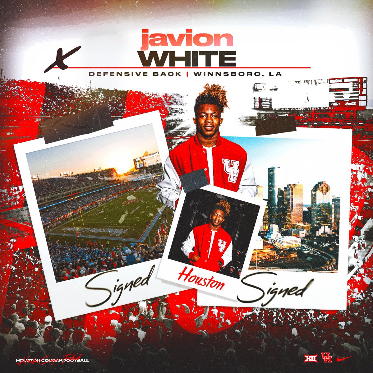 UHCougarFB's tweet image. Welcome to Houston, @javion1_!