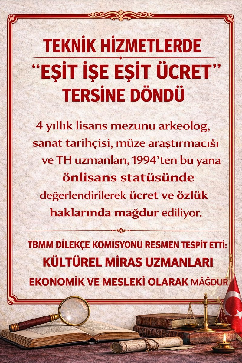 HKMTKRSLN40's tweet photo. #KulturelMirasUzmani #KulturelMirasUzmaninaAdalet https://t.co/ZaWYLkyDUt