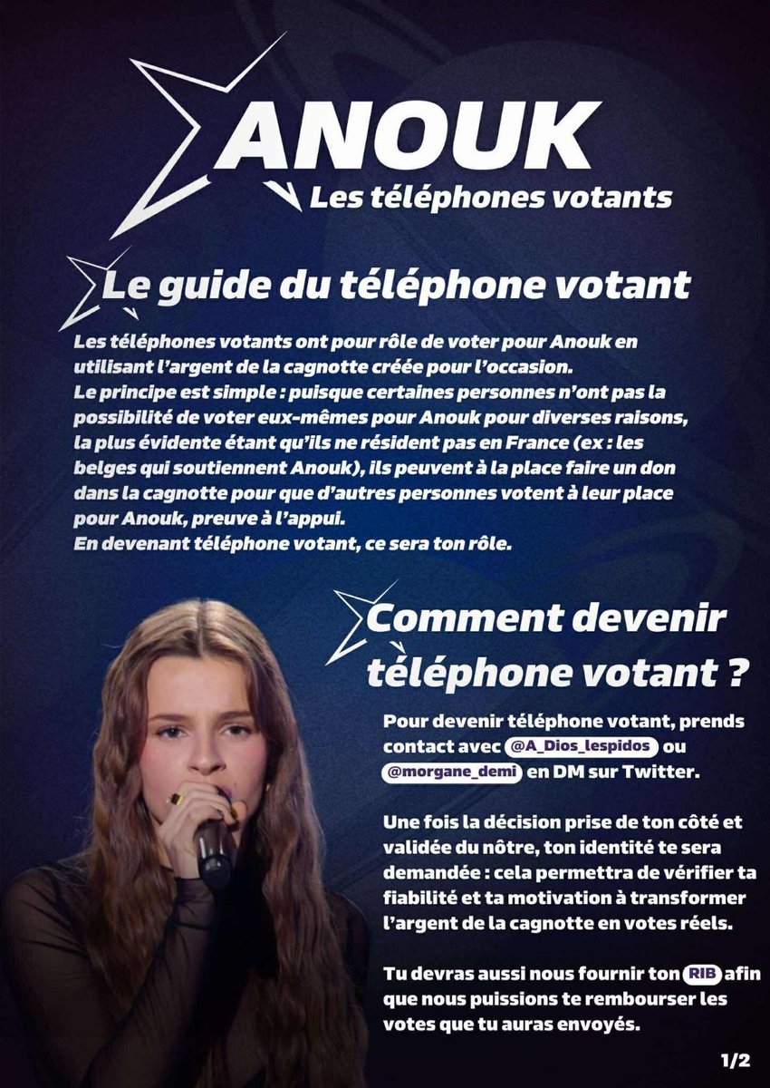 Noa02688049's tweet photo. 🚨🚨On n'oublie pas de ce manifestez si vous voulez être téléphones votant on en a jamais assez,Ce role est très important pour sauver notre star!!!
#StarAcademyLeLive #StarAcademy https://t.co/K9J7gr616d