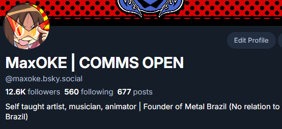 MaxOKE | (COMM SLOTS FULL) tweet media