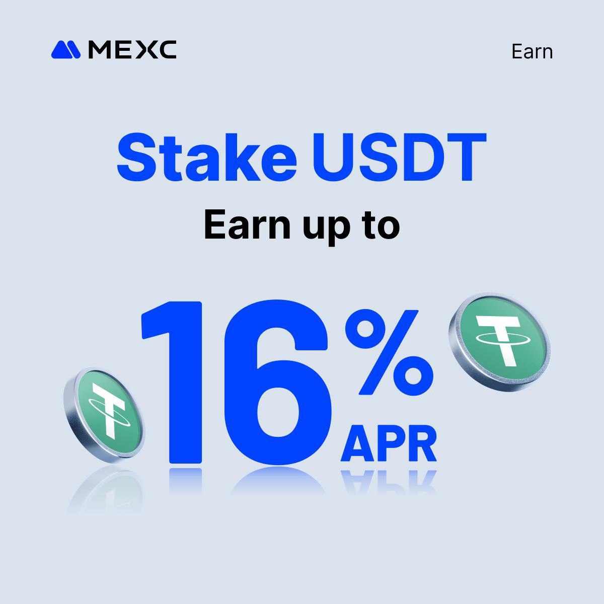 🎉 USDT Staking Gala มาแล้ว! 🎉
นำ USDT ของเพื่อนๆมา Stake บน MEXC Flexible Savings 💰

✨ ผลตอบแทนสูงสุด APR 16%
🔓 ไม่มี Lock-up ฝาก–ถอนอิสระ ได้ทุกเวลา

รายละเอียดเพิ่มเติม👇🏻
mexc.com/th-TH/earn

ง่าย ยืดหยุ่น และคุ้มกว่าเดิม บน MEXC 🚀

#MEXC #Saving #Staking $USDT
