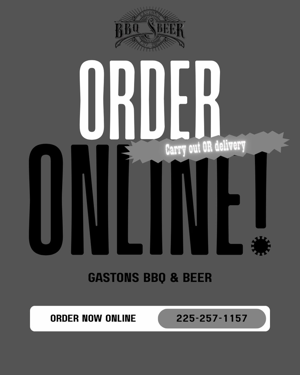 GastonsBBQBeer's tweet photo. Craving some cozy comfort food to warm you up this chilly season? Order online from Gaston's BBQ &amp; Beer for delicious BBQ delights delivered straight to your door or for easy carry-out!
Check out our menu 👉 https://t.co/aPz40rG7qo
#GastonsBBQ #BBQLife #BBQandBeer #SouthernBBQ https://t.co/BxOZCuEC2I