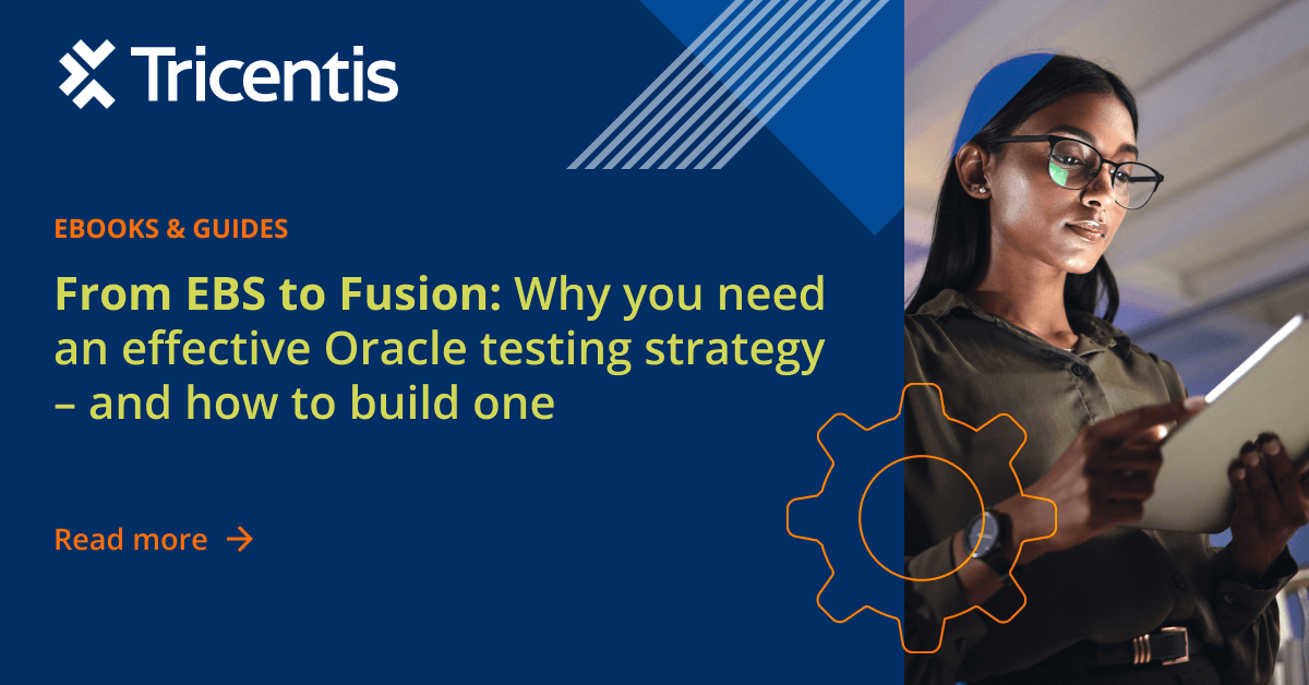 Tricentis's tweet photo. From Oracle EBS to Fusion 👉 See how other teams succeeded in their Oracle migration, what testing strategies worked, and how you can do it too: https://t.co/stUmlak2gS
#Oracle #OracleEBS #OracleFusion https://t.co/zOYLaKFEwH