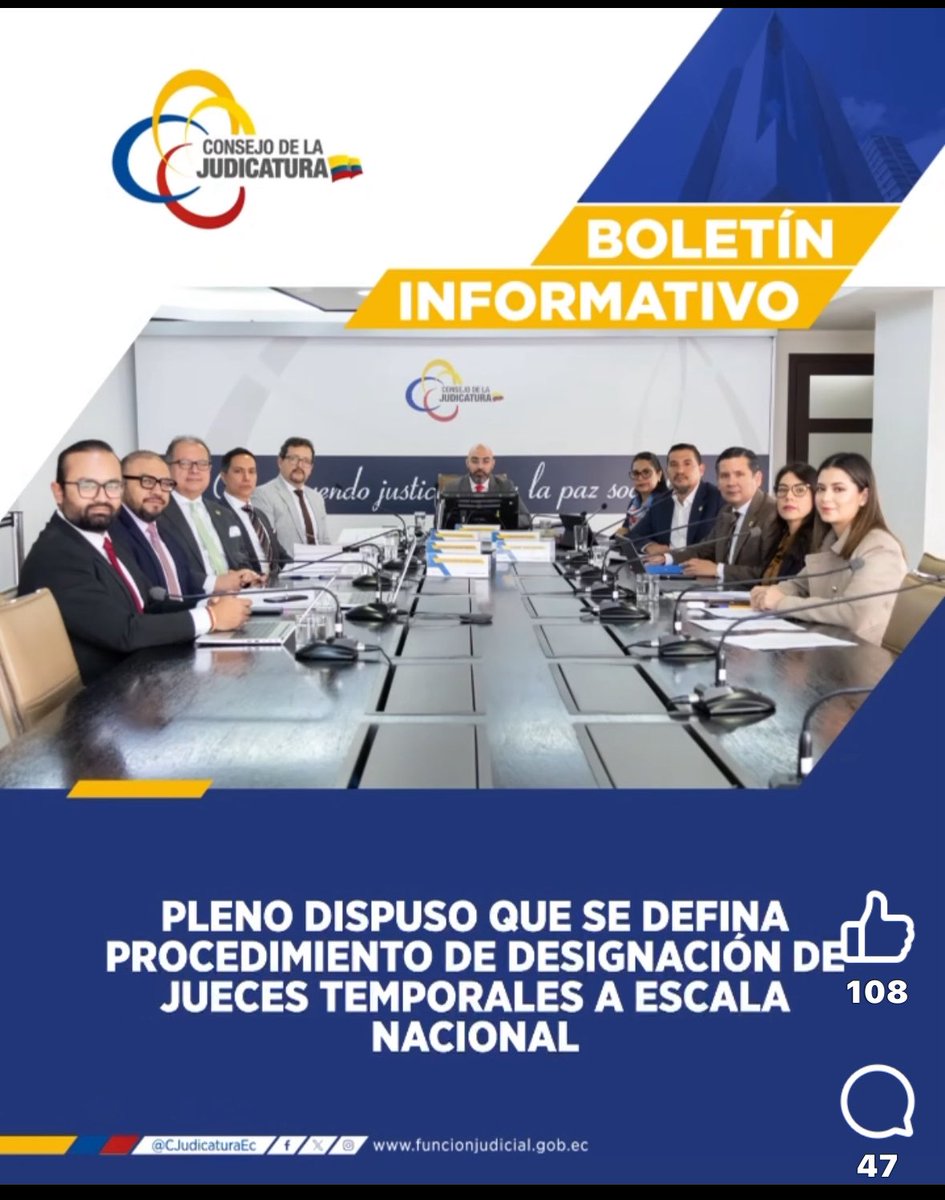 alevivs1979's tweet image. ❗️Nombrar jueces temporales sin banco de elegibles no es una simple “decisión administrativa”.
Es una violación directa al COFJ.

📌 Art. 52 COFJ:
Toda designación judicial —incluidas las temporales— debe realizarse a partir de un banco de elegibles, conformado mediante procesos…