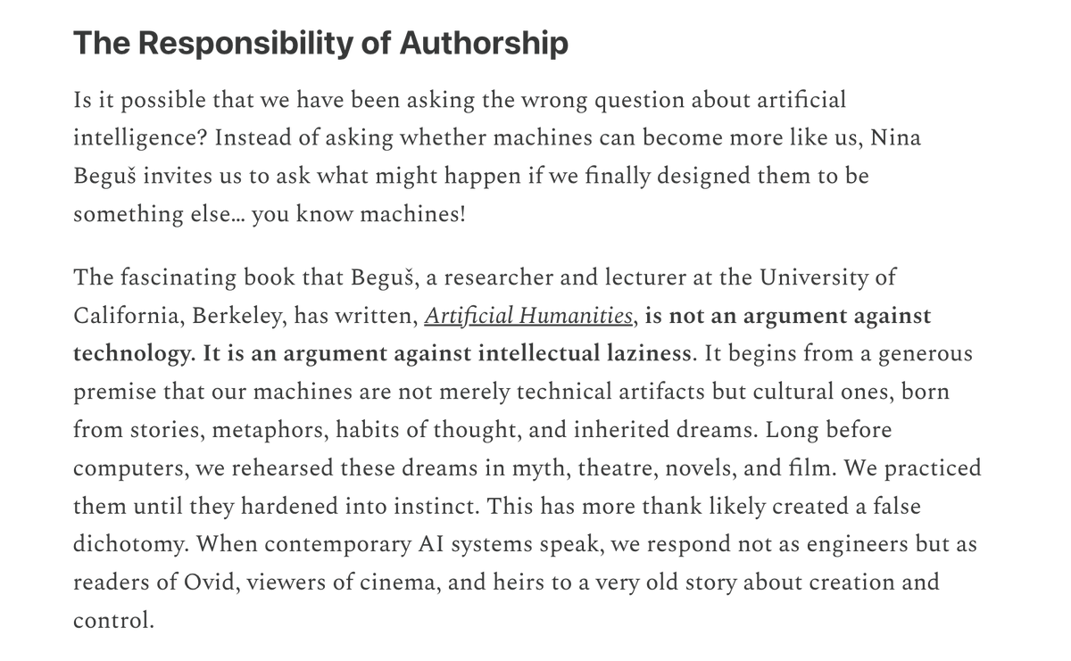 Nina Beguš tweet media