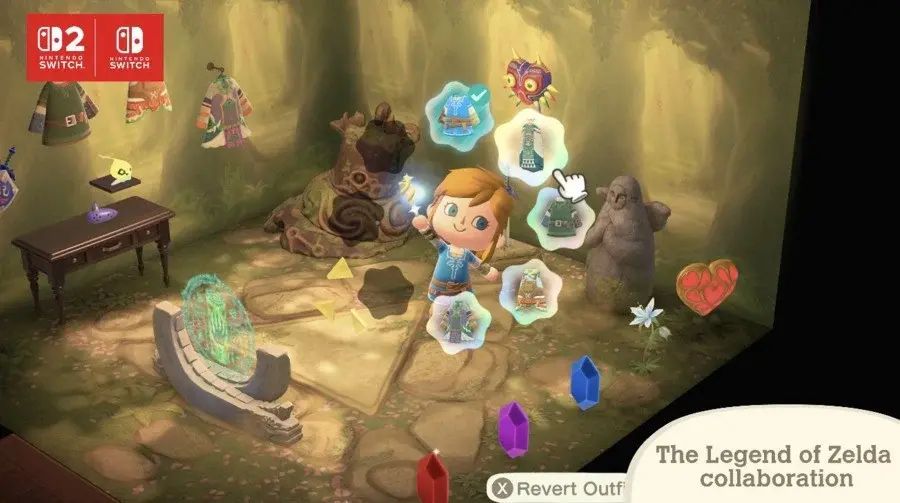 ZeldaUniverse's tweet photo. Tulin, Mineru &amp; an assortment of #Zelda items will be arriving in Animal Crossing: New Horizons - Nintendo Switch 2 Edition next week, January 15th!

Will you be revisiting your island and decorating it with everything Zelda? https://t.co/zKgECUrNRI