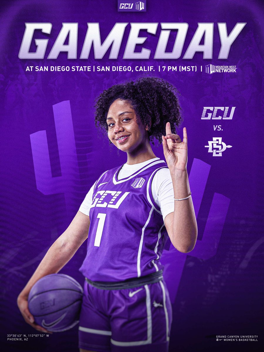 GCU_WBB's tweet image. Lopes @ Aztecs in San Diego ☀️

🆚 San Diego State
⏰ 7 PM MST/6 PM PT
🏟️ Viejas Arena
📊 statbroadcast.com/events/statmon…
💻 themw.com/watch/
📻 gculopes.com/watch/?Live=75…