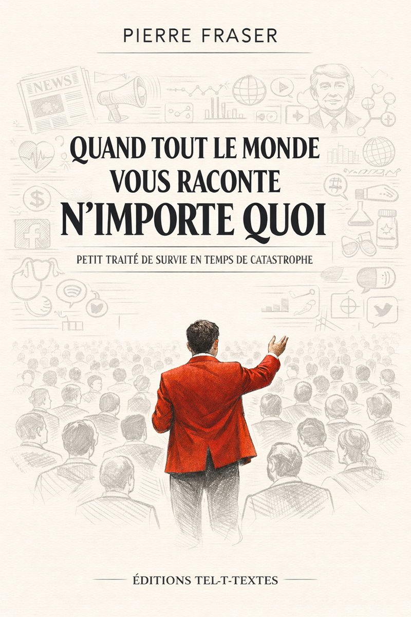 ENFIN DISPONIBLE !

Amazon France : amazon.fr/dp/2923690206
Amazon Canada : amazon.ca/dp/2923690206
Visionnez la vidéo : youtu.be/ekESKeHa_2Y

Chaque jour, des experts parlent au nom de la science, des récits médiatiques organisent nos émotions, des impératifs économiques...