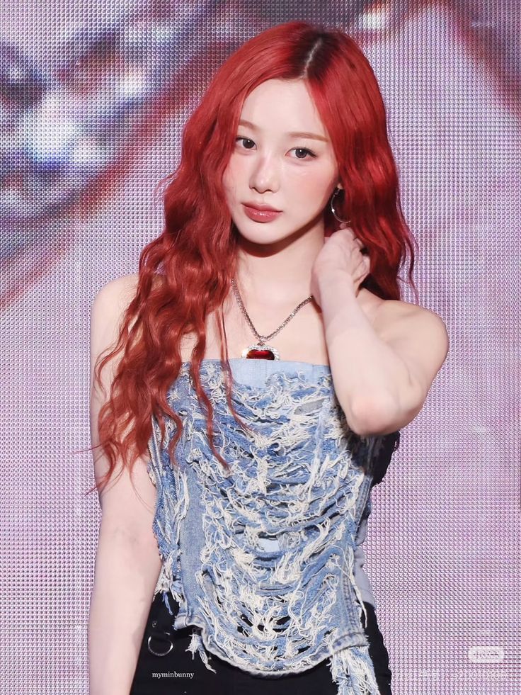 starfess's tweet image. -star red hair giselle 😭😭