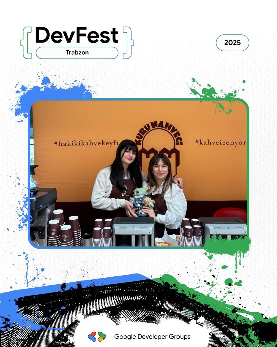 GDGTrabzon's tweet photo. DevFest Trabzon 2025'te gün boyu fuaye alaninda bizleri yalniz birakmayan ikram sponsorlarimiza sonsuz tegekkürler 🙌🏻

@_MEHMETEFENDI_ @maydonozdonertrabzon @lagashyomra @oncudurumtr @chexper.tr @uni_tantuni @etilermarmaris @osesonadoyumolmaz

#devfesttrabzon https://t.co/t9IyELt0Gz