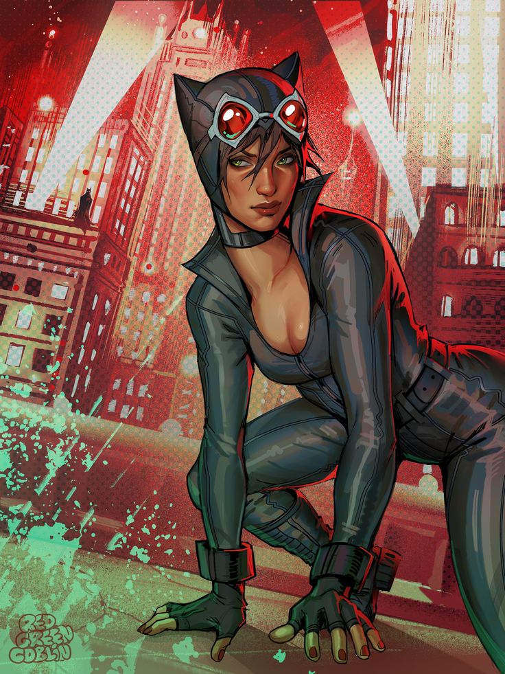 Catwoman by RedGreenGoblin
