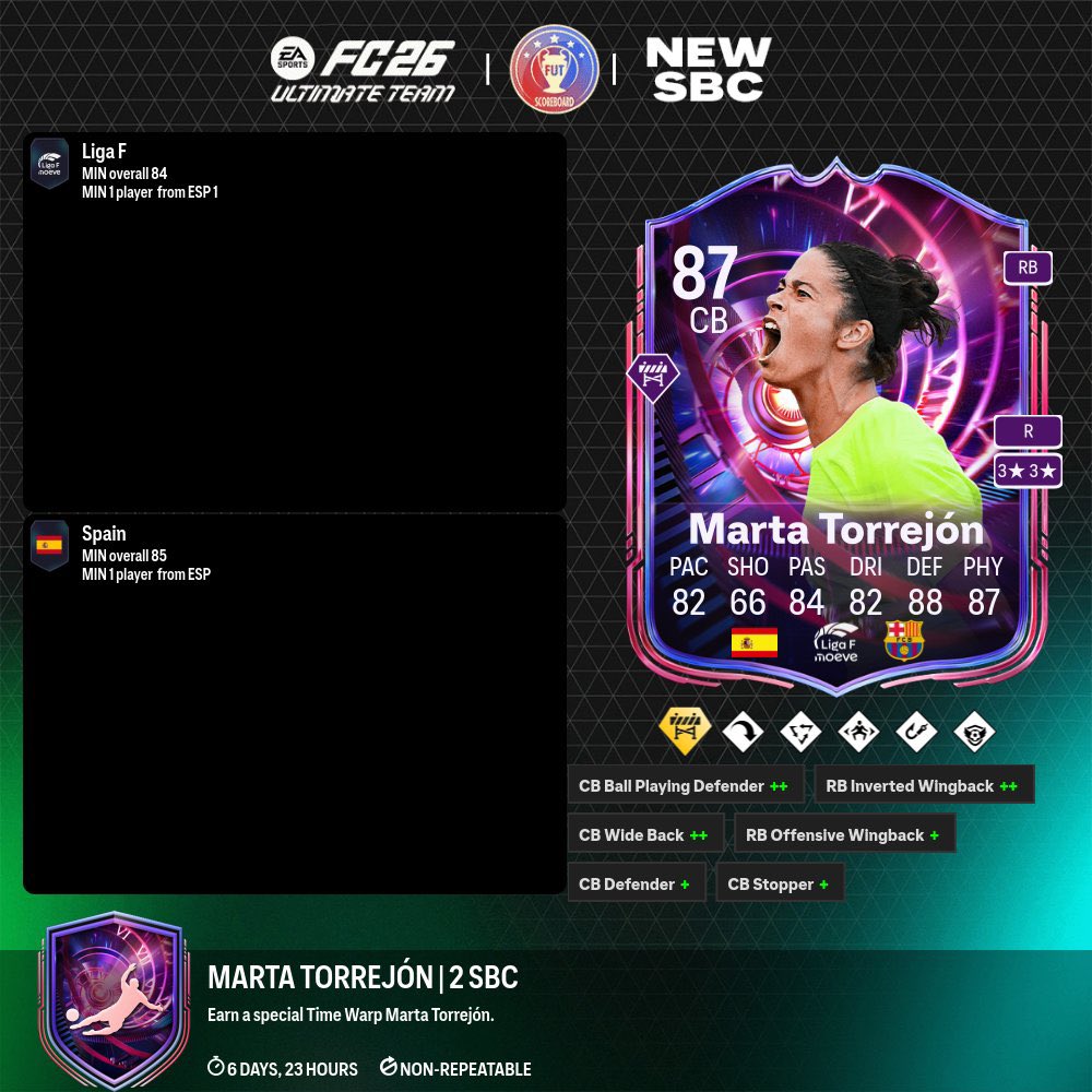 FifaUtPosting's tweet image. Lo nuevo de hoy!
- torrejon sbc
- totw 17
- pp camapaña 87+
- votaciones al toty en el juego
#fc26 #EAFC26