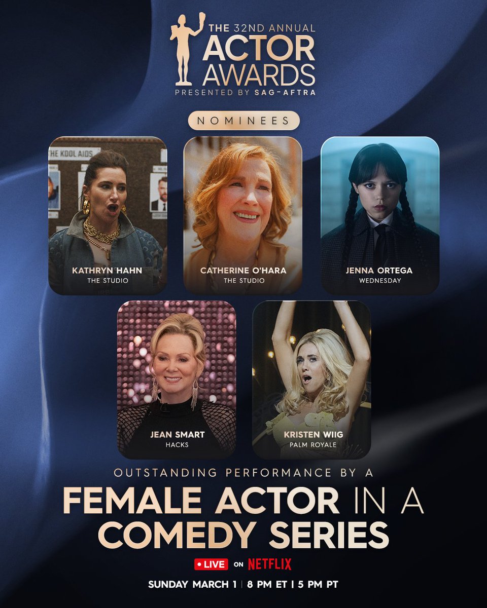 Stand-up performances all around. 

The #ActorAwards nominees for Outstanding Performance by a Female Actor in a Comedy Series brought the laughs all year long.