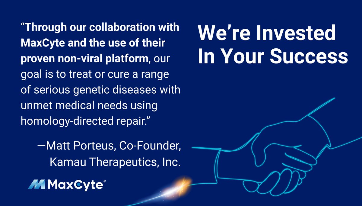 MaxCyte, Inc. tweet media