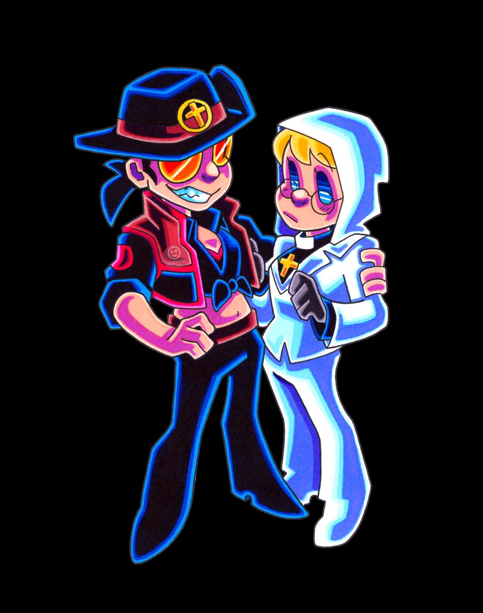 Christian Brutal Sniper and Christian Pure Spy, fem freak fortress edition. 

I still have no idea what the lore is with these two, but i have vague memories of them being popular on Deviantart 🤔 

#teamfortress2 #tf2