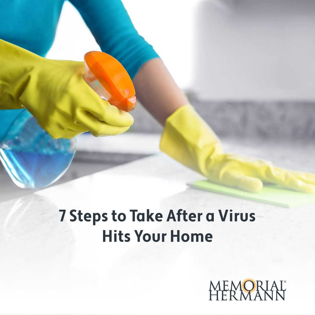 memorialhermann's tweet image. From washing bed sheets to disinfecting children's toys, here are seven things you can do to help restore a #healthy space after you or someone in your home recovers from a #virus: bit.ly/3WcGPWO. #KidsHealth